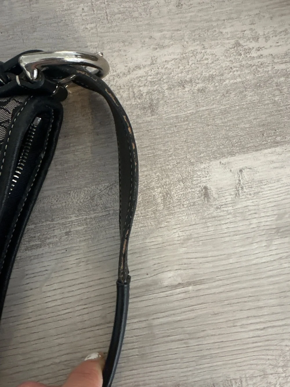 Vintage Y2K Coach Signature Soho Mini Hobo Shoulder bag
